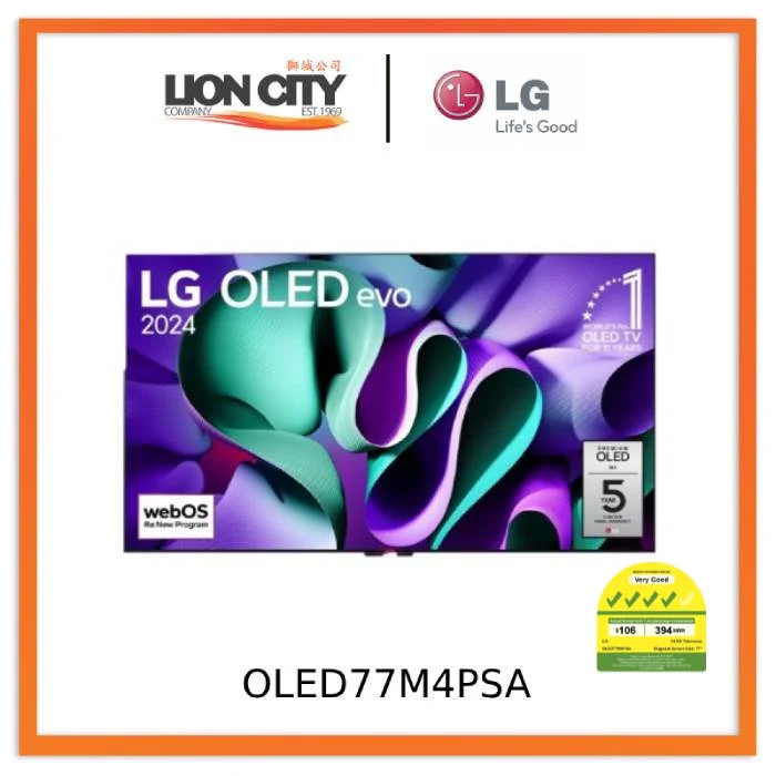 LG OLED77M4PSA OLED 77" 4K Smart TV