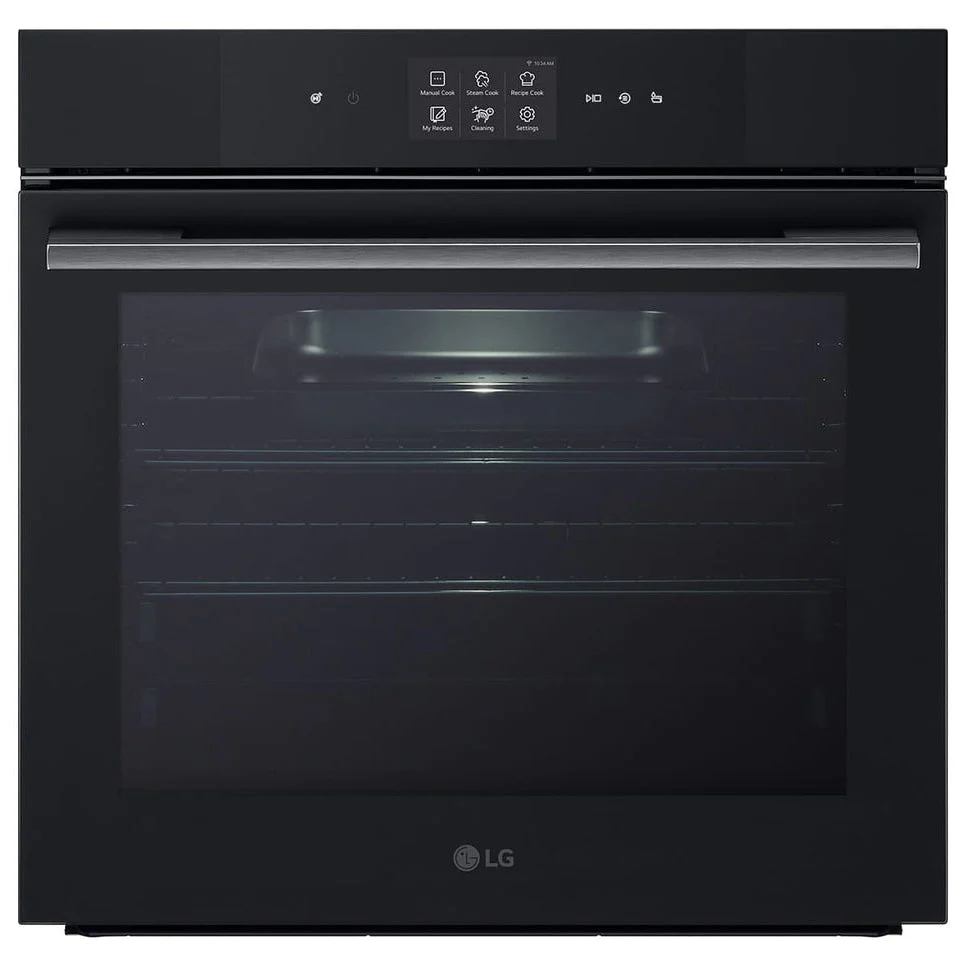 LG WSED7667M Built-in Oven InstaView 76L Black Air Fry Steam