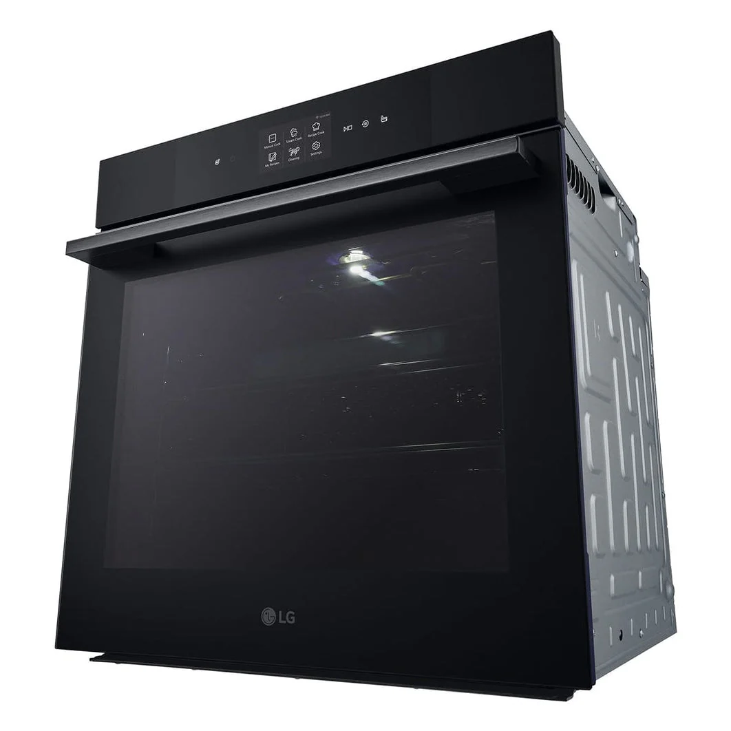 LG WSED7667M Built-in Oven InstaView 76L Black Air Fry Steam - Image 5