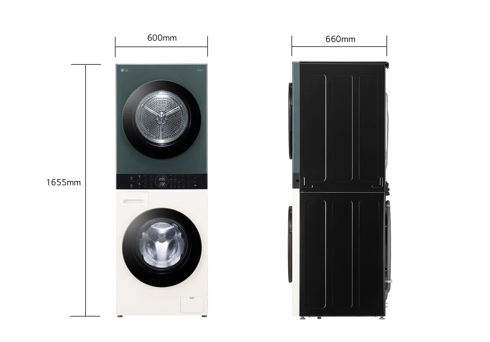 LG WT1410NHEG 14/10kg AI DD™ Front Load WashTower™ - Image 5