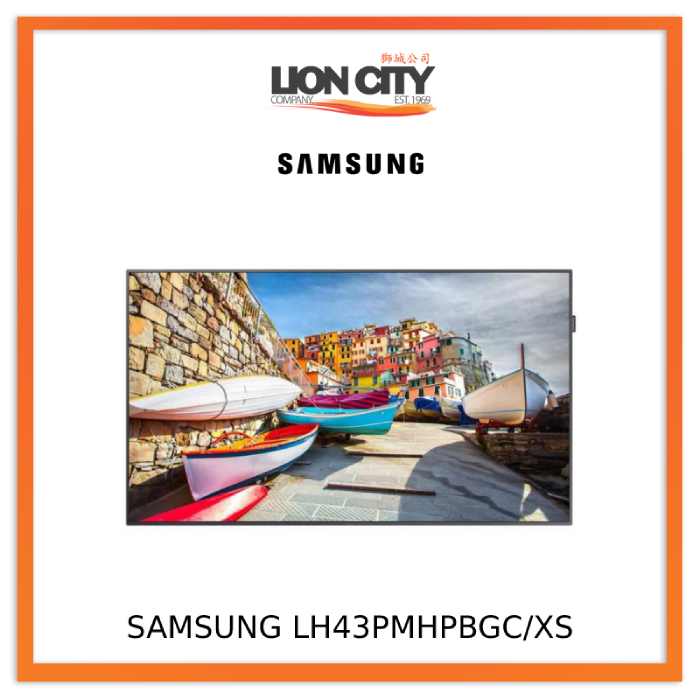 Samsung LH43PMHPBGC/XS SMART Signage