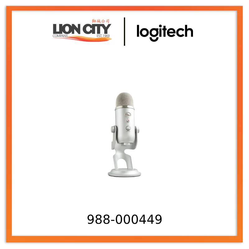 Logitech Blue Yeti USB Microphone for Recording, Streaming, Gaming, Podcasting on PC and Mac, Condenser Mic for Laptop/PC - Image 2