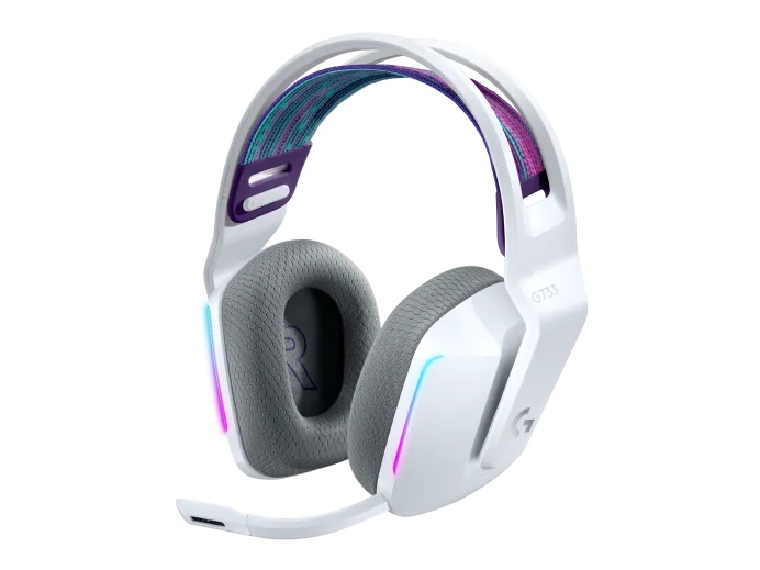 Logitech G733 LIGHTSPEED Wireless Gaming Headset with suspension headband, LIGHTSYNC RGB - Image 3
