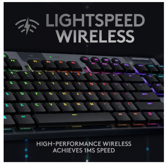 Logitech G915 TKL Tenkeyless LIGHTSPEED Wireless RGB Mechanical Gaming Keyboard - Image 3