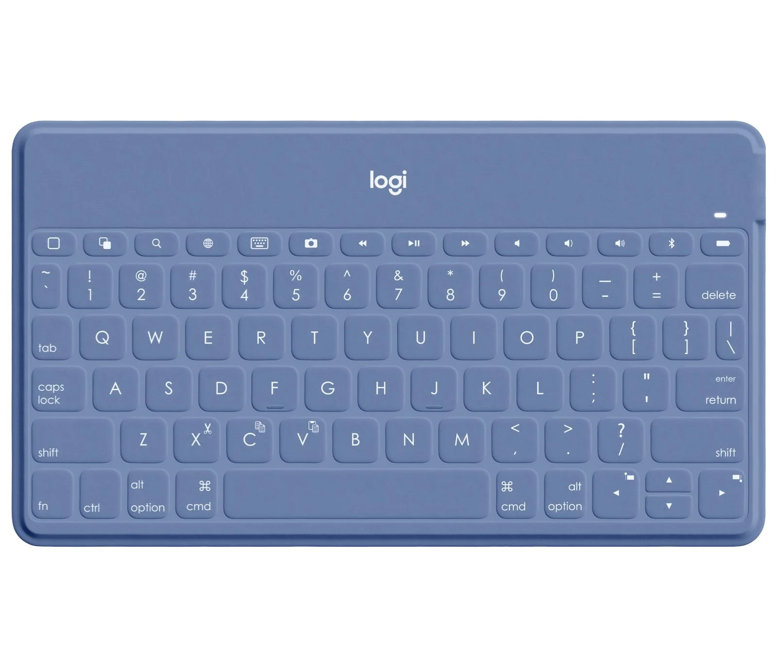 LOGITECH KEYS-TO-GO BT KEYBOARD W/STAND BLUE