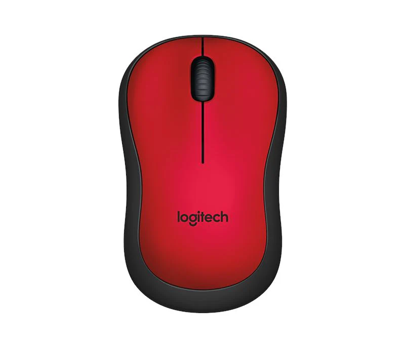LOGITECH M221 SLIENT WIRELESS MOUSE RED