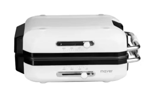Mayer MMCCG206-WH/BK Foldable Multi-Functional Ceramic Cooker with Grill - White/Black - Image 2