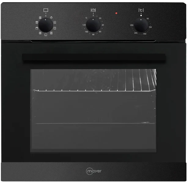Mayer MMDO9 60cm 75L Built-In Oven 9 Functions Mechanical Control - Image 2
