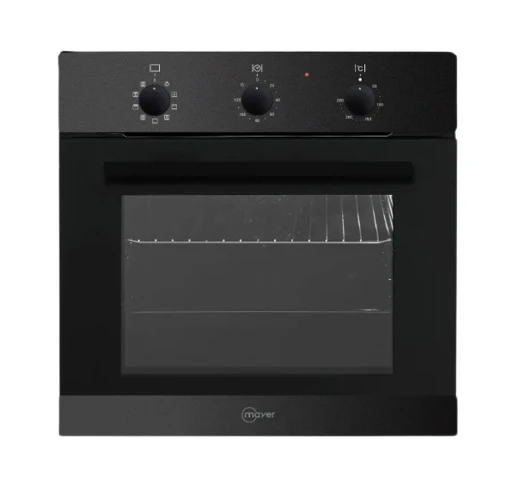 Mayer MMDO9 Silver/Black 60cm Built-in Oven 75l - Image 4
