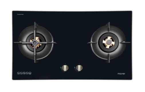 Mayer MMGH7721HI 76cm 2 Burner Glass Gas Hob - Image 2