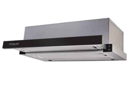 Mayer MMGH7731HI 76cm 3 Burner Glass Gas Hob + MMTH90 Telescopic Hood - Image 4