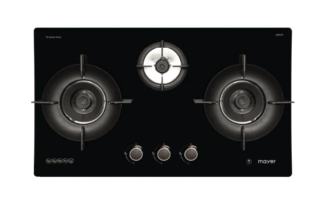 Mayer MMGH793HE 76cm 3 Burner Gas Hob - Image 2