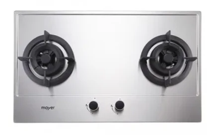 Mayer MMGH882/SS882 Built-In Gas Hob 2 Burners + MMBCH900I Chimney Hood + MMDO8R 60 cm Built-in Oven with Smoke Ventilation - Image 6