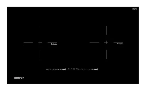 Mayer MMIH752CS 75cm 2 Zone Induction Hob with Slider + MMTH90 Telescopic Hood - Image 3
