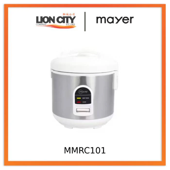 Mayer MMRC101 1L Rice Cooker - White