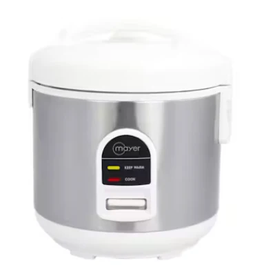 Mayer MMRC101 1L Rice Cooker - White - Image 2