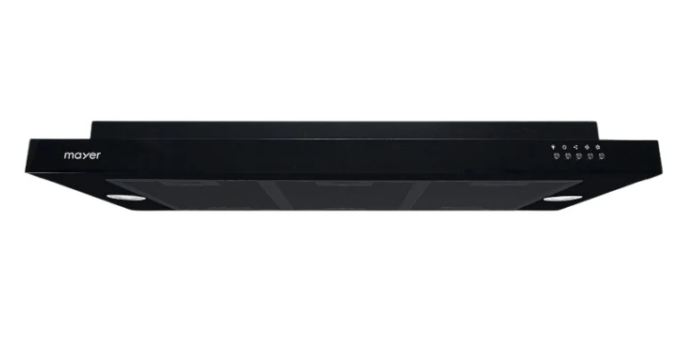 Mayer MMSI900HS-BK/SL 90cm Semi-integrated Hood + MMGH883HI  86 cm 3 Burner Glass Gas Hob - Image 6