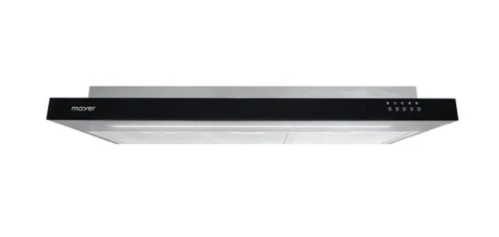Mayer MMSI900HS-BK/SL 90cm Semi-integrated Hood + MMGH883HI  86 cm 3 Burner Glass Gas Hob - Image 7