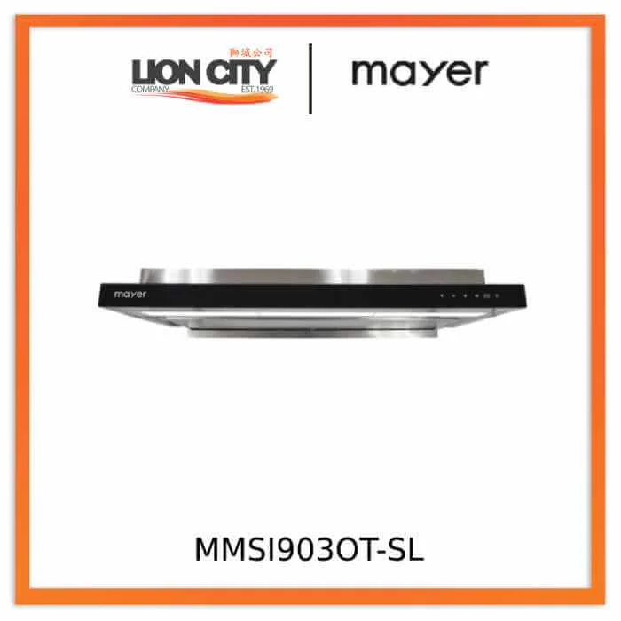Mayer MMSI903OT-BK/SL 90 Cm Semi-integrated Hood With Oil Tray - Image 3