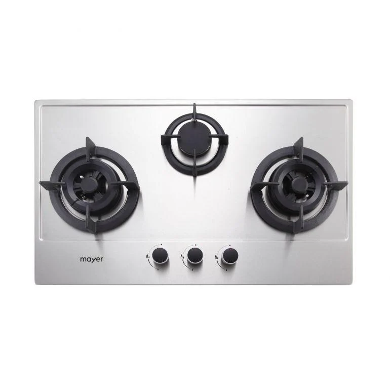Mayer MMSS773 3 Burner Gas Hob (76cm) + MMBCH900 Chimney Hood