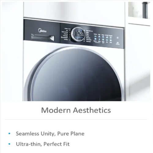 Midea 9.5Kg MF210W95WB Front Load Washer (Health Guard Plus) - Image 6