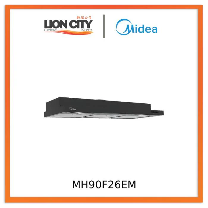 Midea MH90F26EM Bulit-In Range Hood Slim Under Cabinet Kitchen Hood