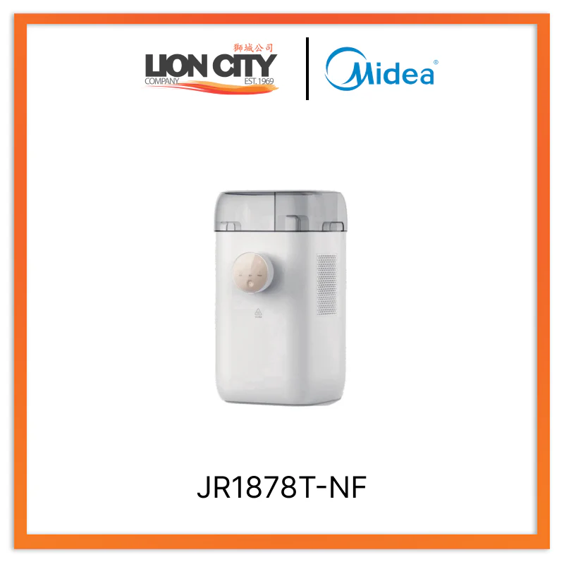 Midea JR1878T-NF White Counter Top Instant Hot Water RO Purifier Dispenser, 3L
