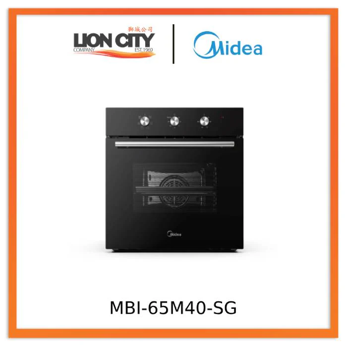 Midea MBI-65M40-SG 82L Built-in Oven 2 Years Manufacturer Warranty