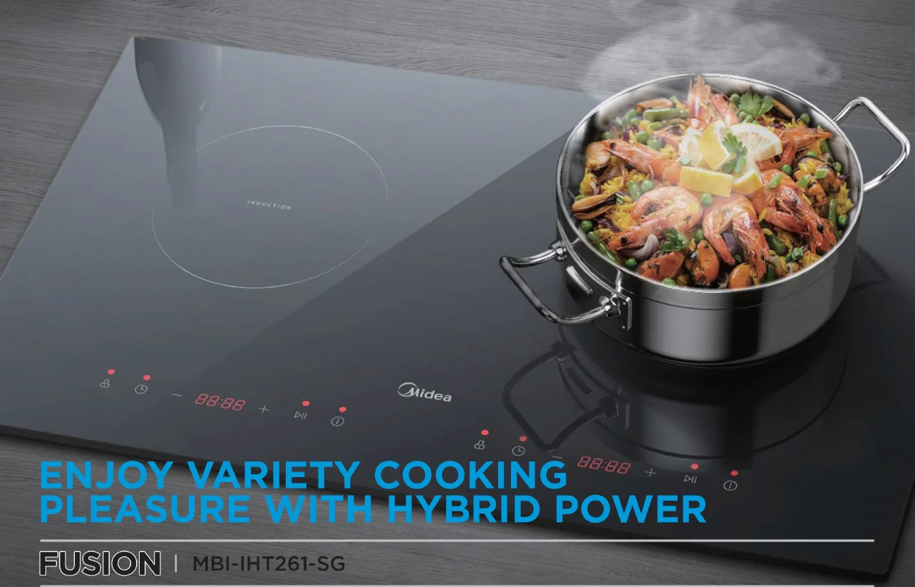Midea MBI-IHT261-SG Ceramic Built-in Induction Hob - Image 3