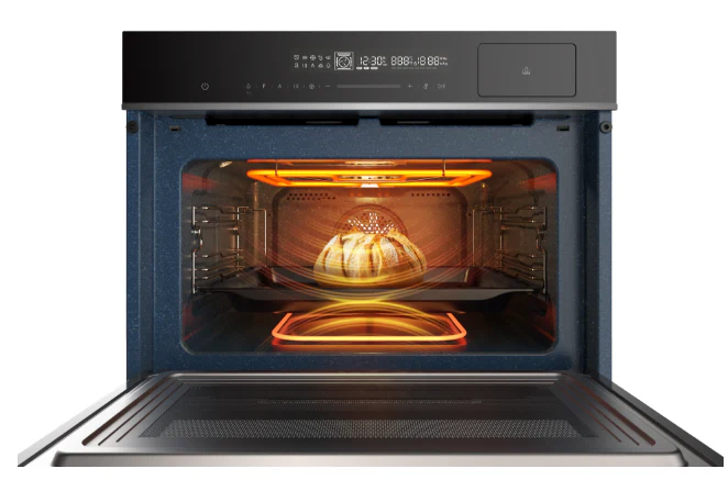Midea MBI-N50E4-SG 50L Built-in STEAM Oven w Grill - Image 2