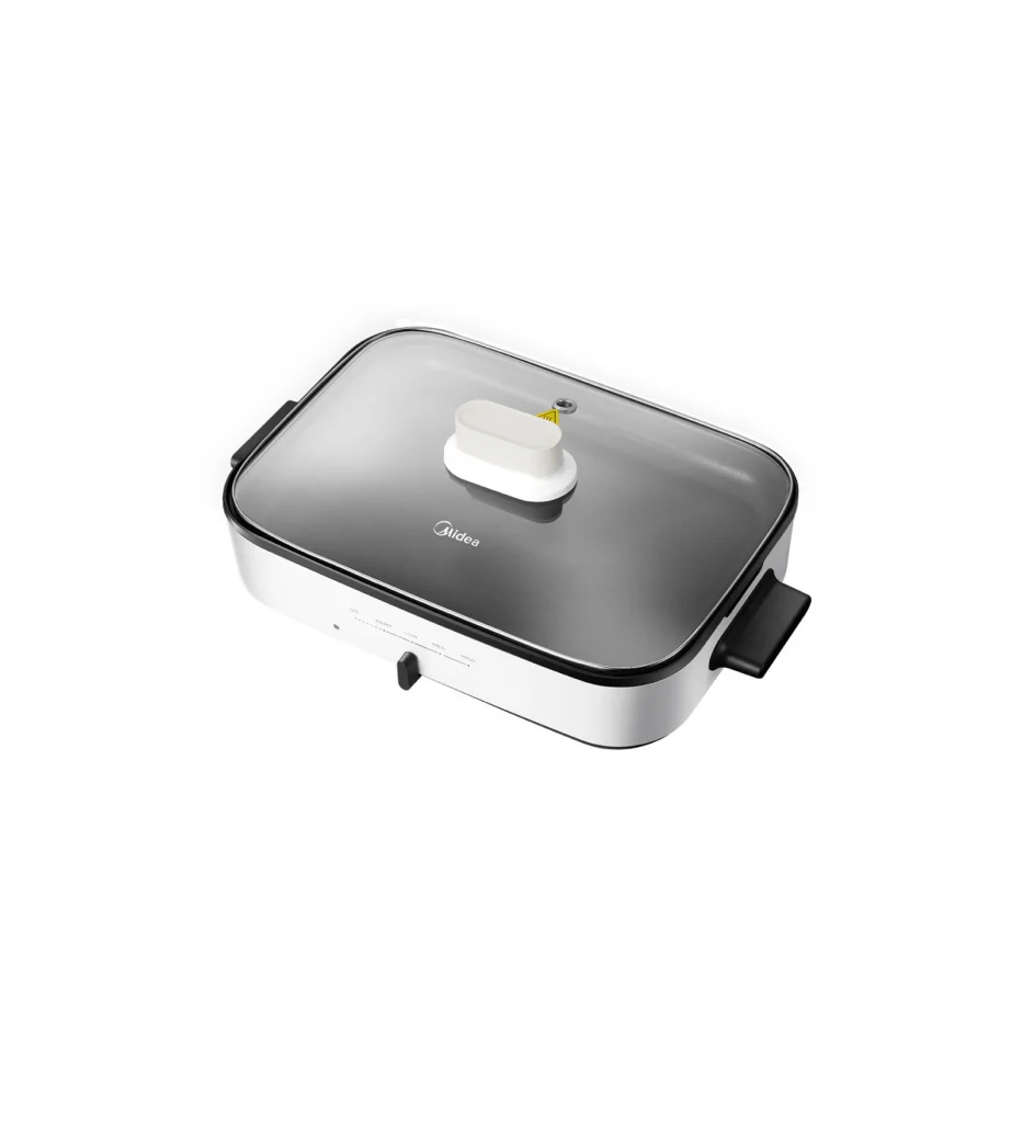 Midea MEC-1036W 1.8L Grill and Steamboat Pot - Image 3