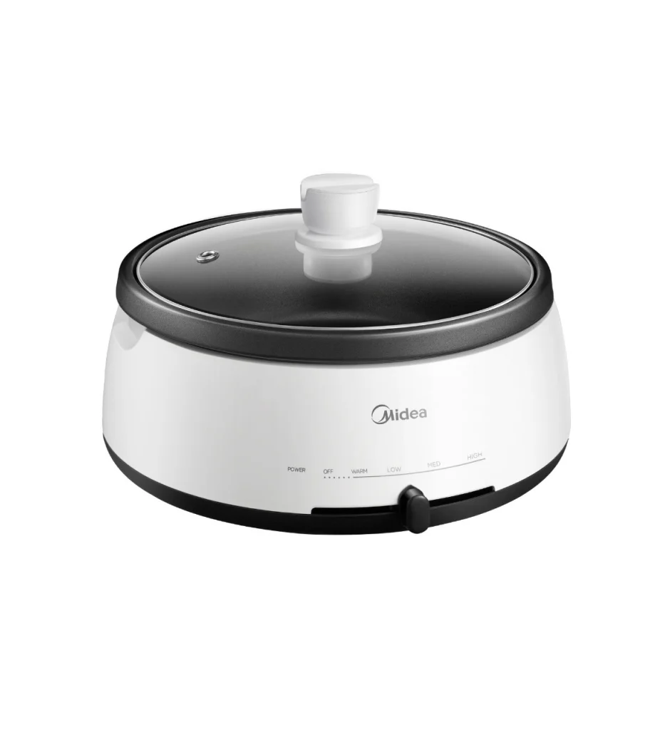 Midea MEC-1040W White Non-Sticky Coating Multicooker, 3.5L - Image 3
