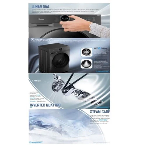 Midea MF200D85B Combo Washer Dryer (8.5/6KG) - Image 6