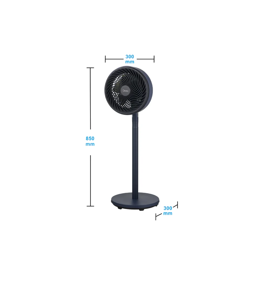 Midea MFS070M0APBH 7-Inch Air Circulation Fan - Image 4