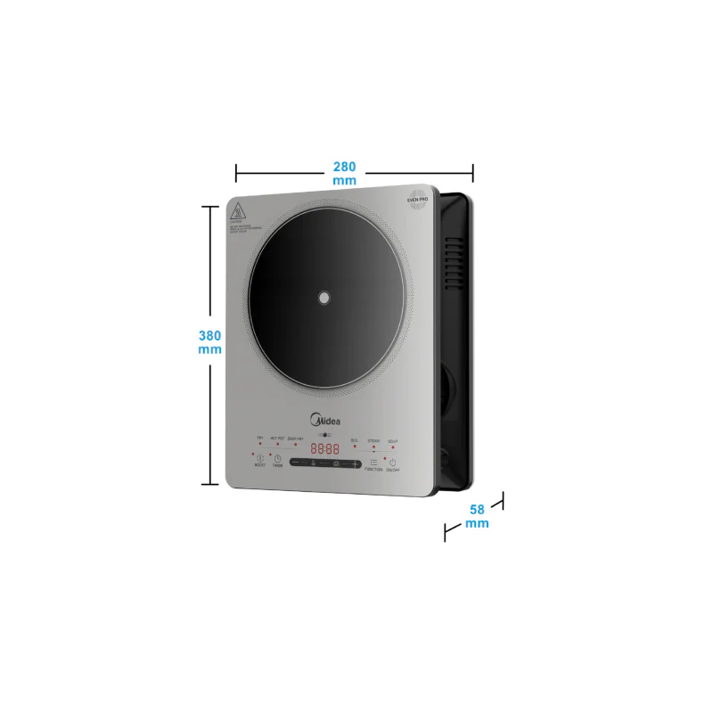 Midea MIC220TPAGHH 2200W Induction Cooker - Image 2