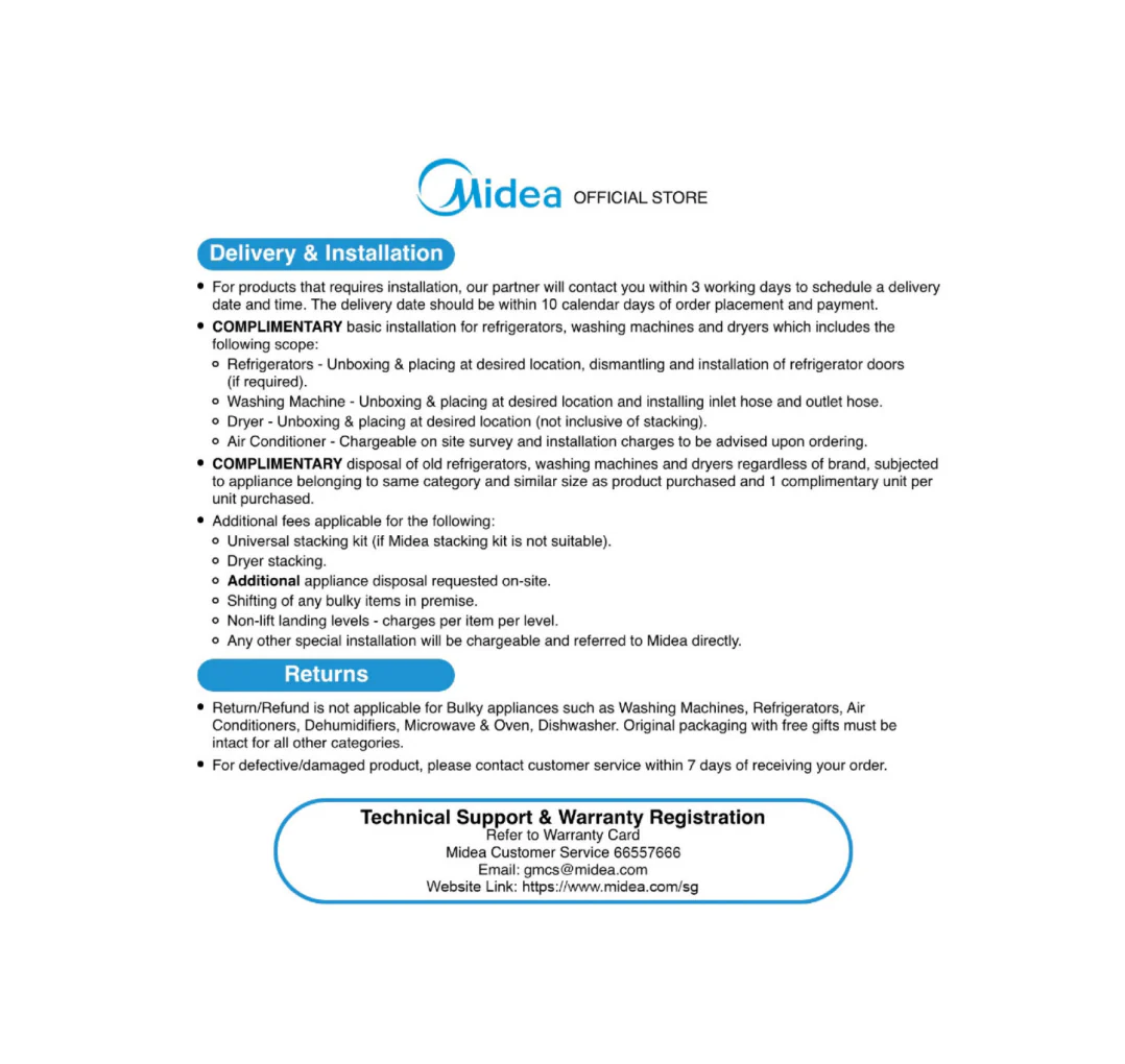 Midea MJR001T Countertop Hot & Ambient Water Dispenser, 1L - Image 4