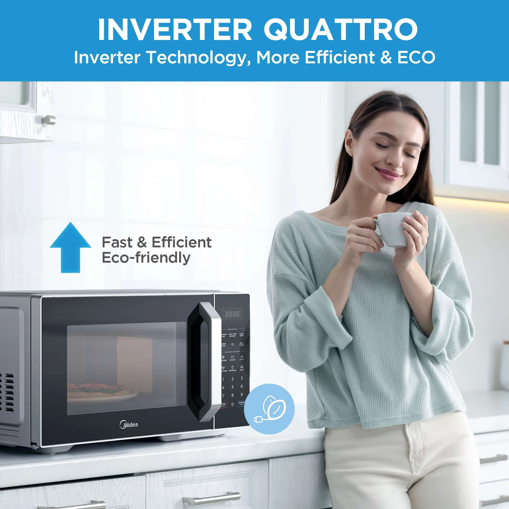 Midea MMO-EG930MX 30L Grill Microwave Oven - Image 2