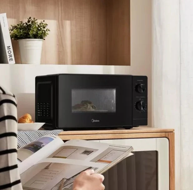 Midea MMO-MM920MZ(BK) Black Solo Microwave Oven, 20L - Image 7