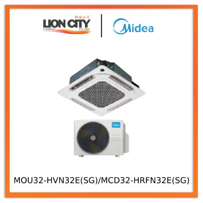 Midea MOU32-HVN32E(SG)/MCD32-HRFN32E(SG) Cassette Aircon
