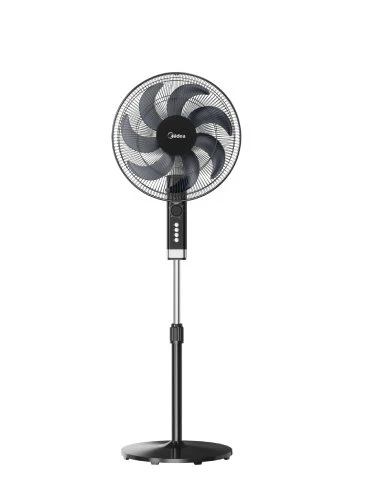 Midea MS1623BT Black Stand Fan, 16 Inches - Image 4