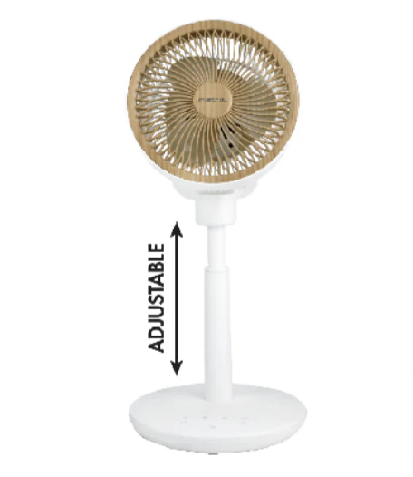 Mistral MHV708R-G 7" DC High Velocity Stand Fan - Image 3
