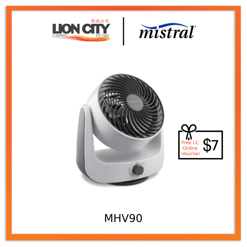 Mistral MHV90 8" High Velocity Fan