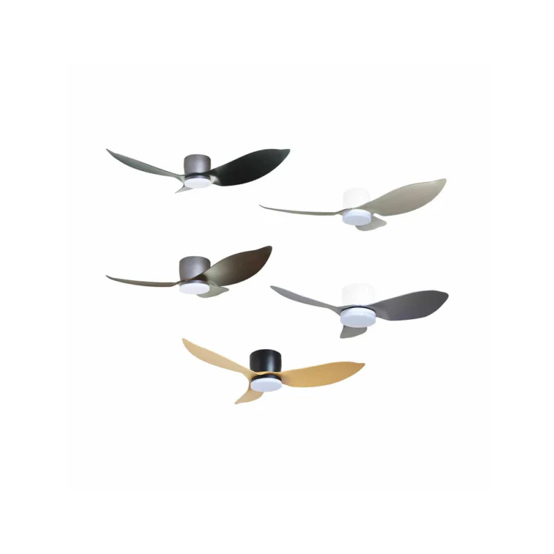 MISTRAL Solar46-BK/GY Ceiling Fan-46" Huggger 24W LED - Image 2