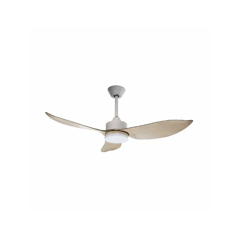 MISTRAL Space36-WH/WD Ceiling Fan-36", 45W White/Wood - Image 2