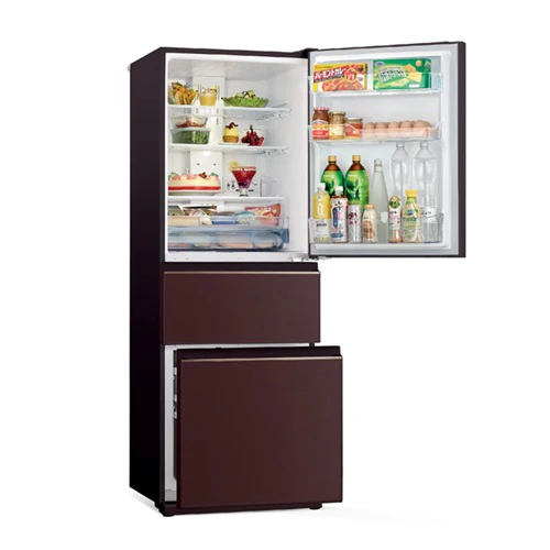 Mitsubishi Electric MR-CGX46EX-GBR-P/MR-CGX46EX-GWH-P 363l 3-Door Fridge - Image 3