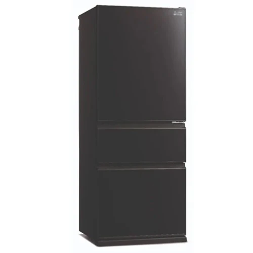 Mitsubishi Electric MR-CGX56EX-GWH-P/GBK-P 450L 3-Door Fridge - Image 4
