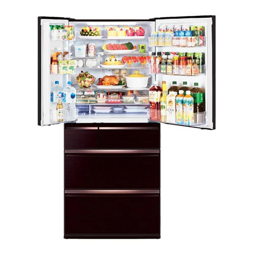 Mitsubishi Electric MR-WX70G-BR-P/W-P 689L 6-Door Fridge - Image 5
