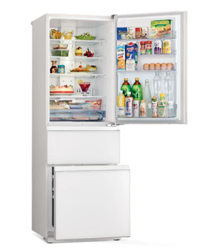 Mitsubishi MR-CGX41ES-GWH-P/GBR-P 266l 3-Door Fridge - Image 4
