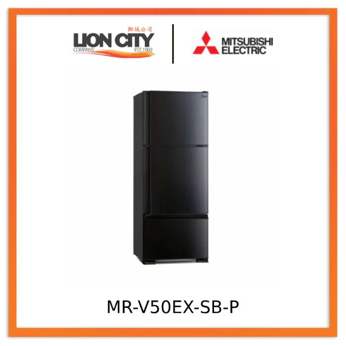 Mitsubishi MR-V50EX-ST-P/MR-V50EX-SB-P 3 Door Fridge - Image 5