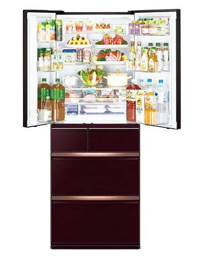 Mitsubishi MR-WX60F-GF-P/GBR-P/GWH-P 628L 6 Door Fridge ( 3 Ticks) - Image 6